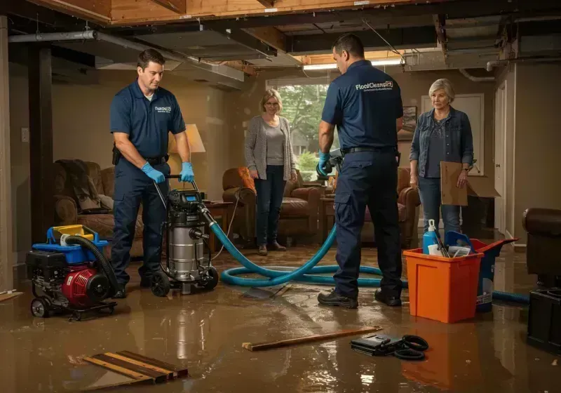 Basement Water Extraction and Removal Techniques process in Peachtree Corners, GA